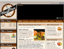 Tablet Screenshot of mikesplacenj.com